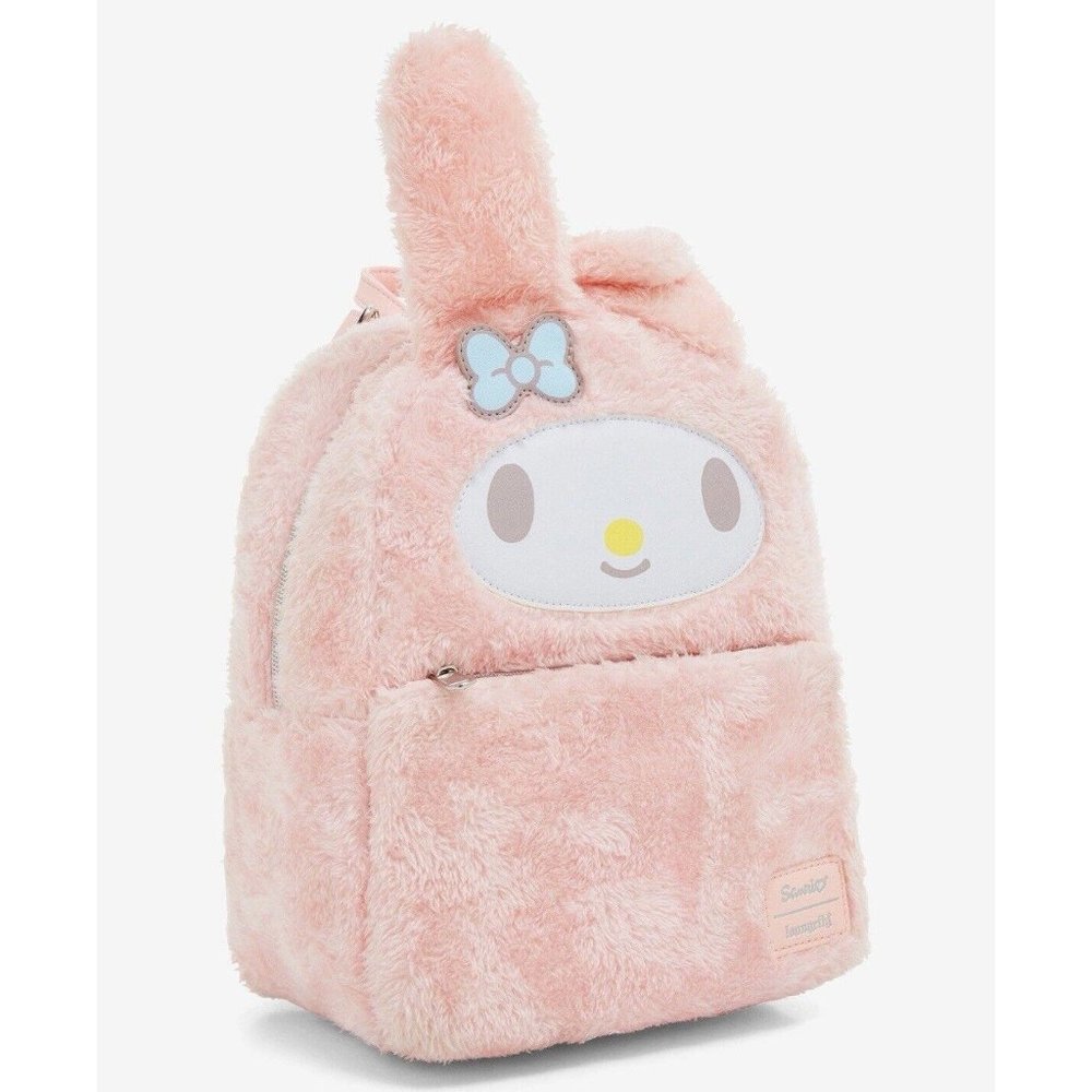 Loungefly My Melody Cosplay Plush Mini Backpack Sanrio NEW - Picture 7 of 9